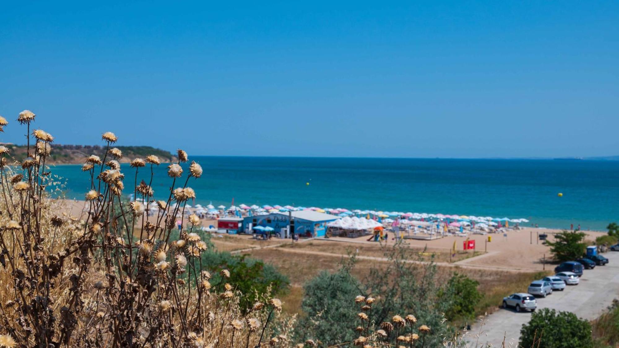 June One Bedroom Sea View Apartment Diamond Beach Resort Sarafovo Buitenkant foto